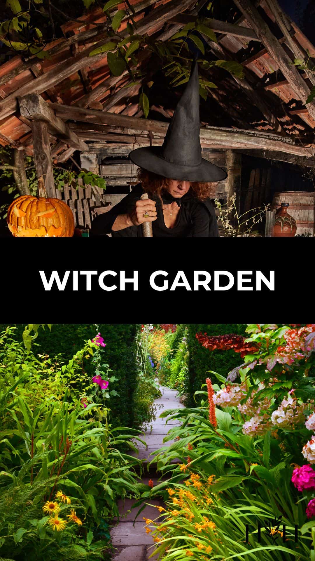 Witch garden via @home4theharvest