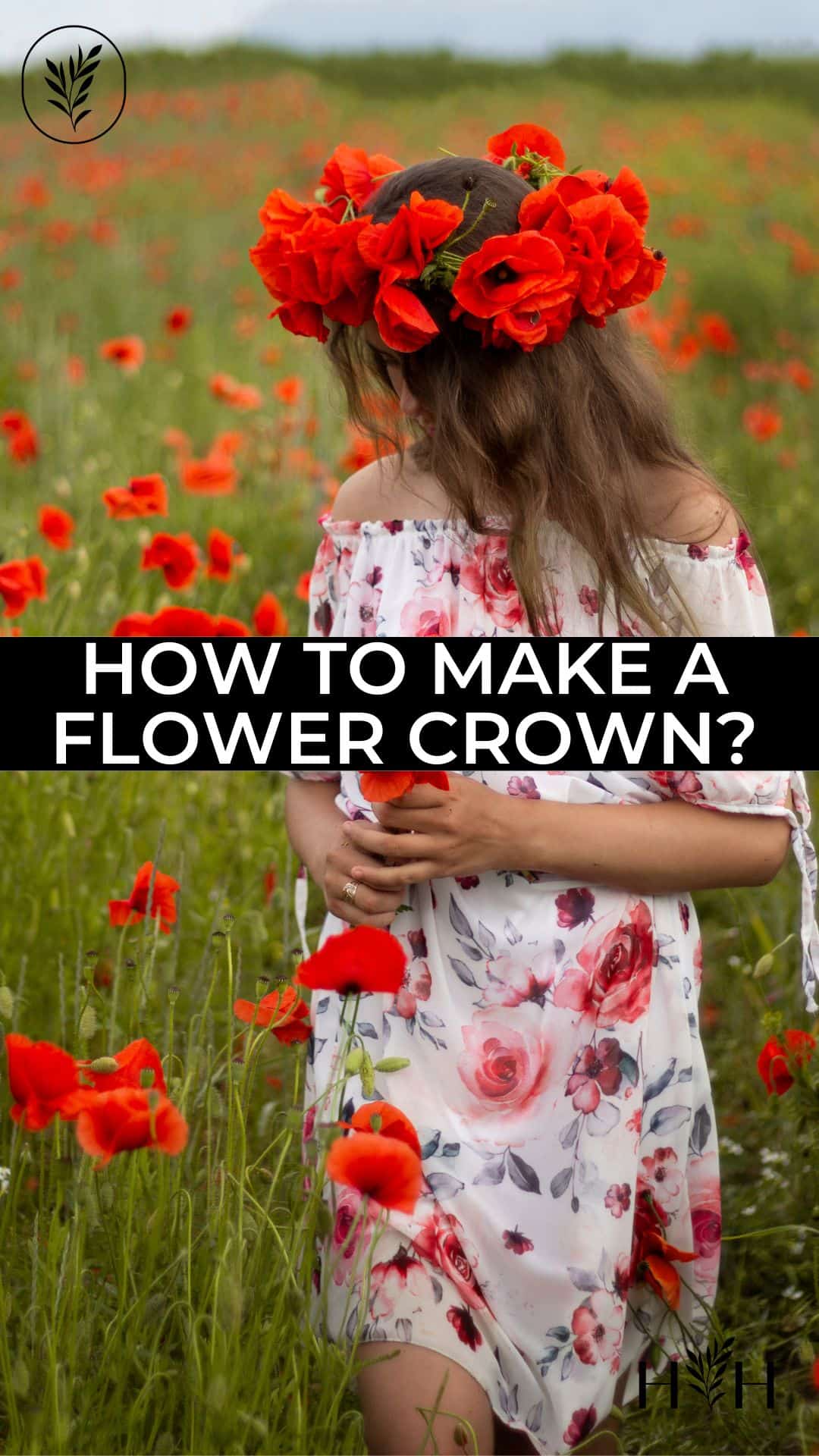 How to make a flower crown? Via @home4theharvest