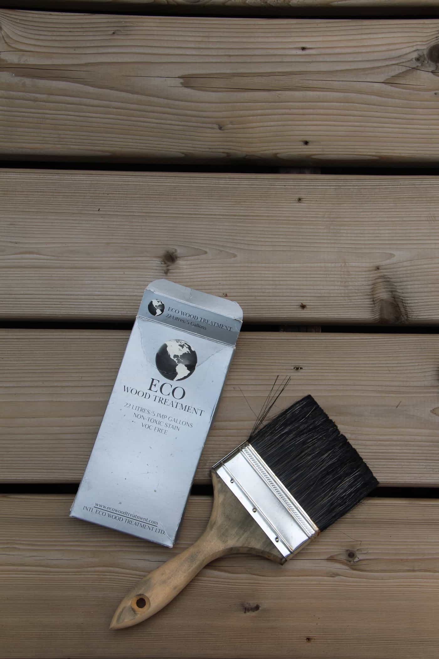 Eco wood treatment - eco-friendly garden furniture and deck stain #ecowoodtreatment #ecostain #ecofriendly #woodtreatment