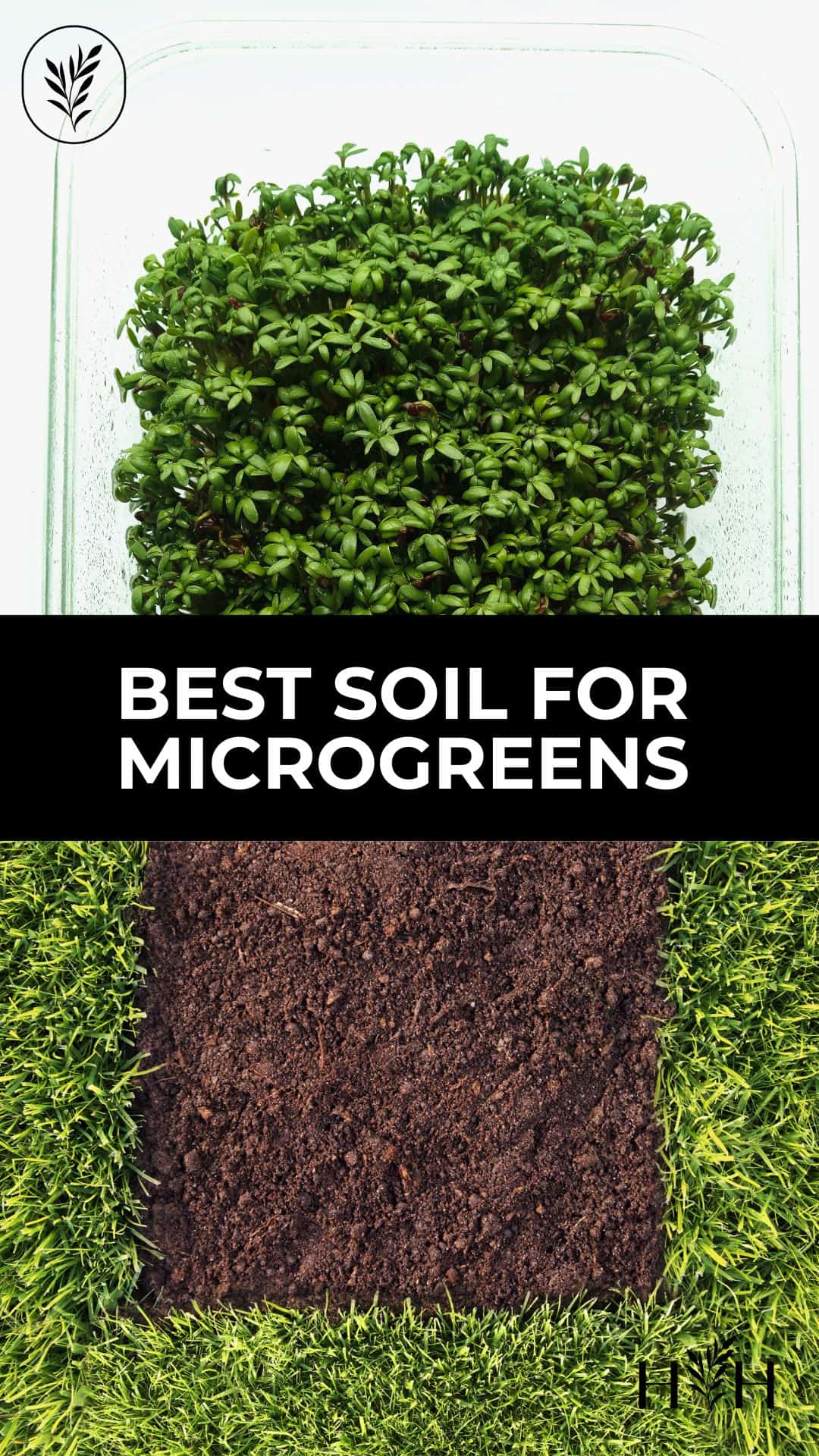 Best soil for microgreens via @home4theharvest