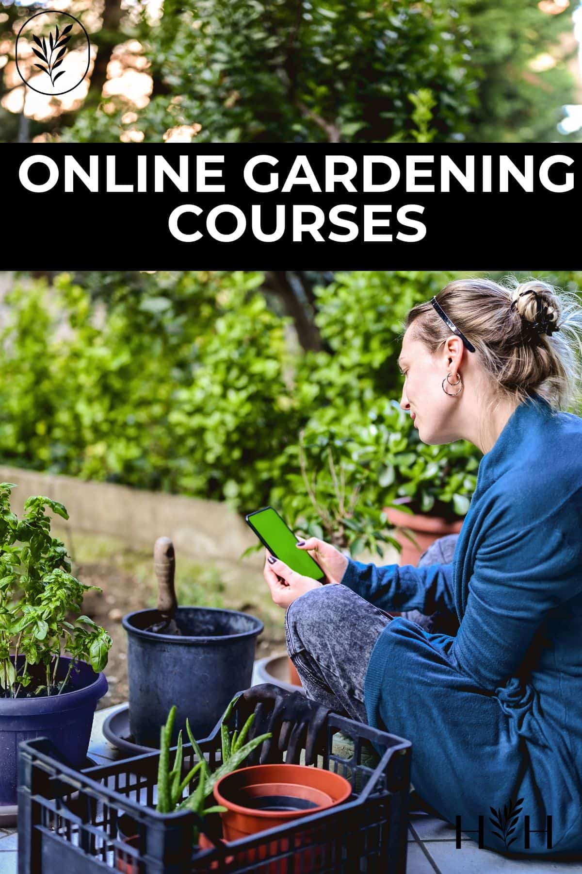 Online gardening courses via @home4theharvest
