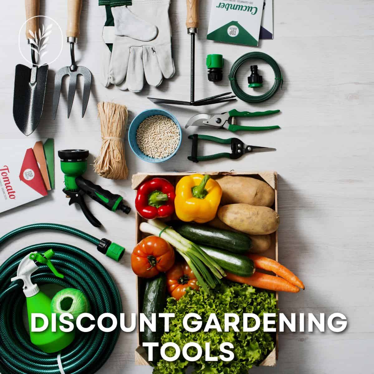 Discount gardening tools via @home4theharvest