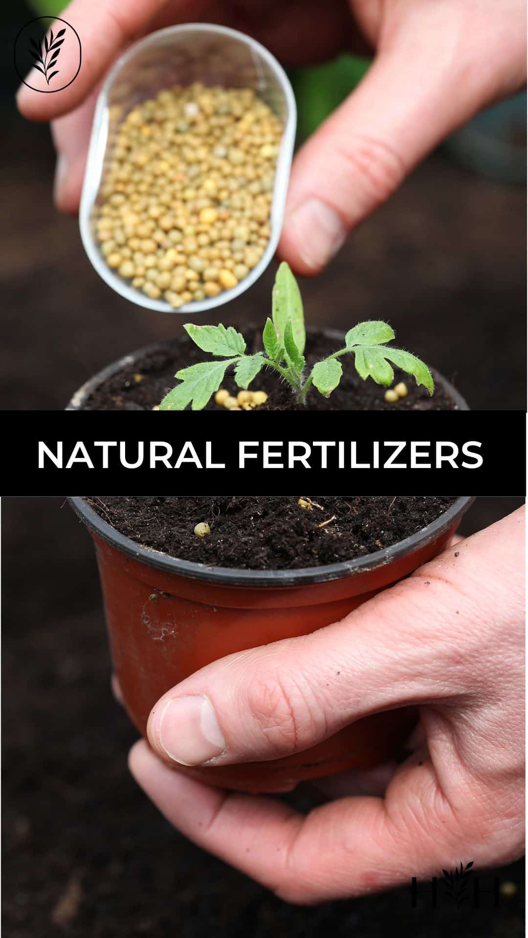 Natural fertilizers via @home4theharvest
