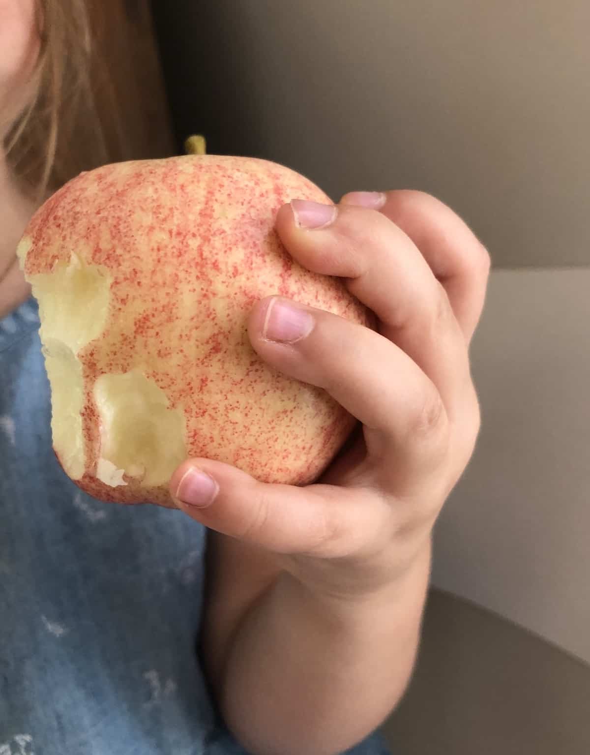 Gala apples are perfect for kids