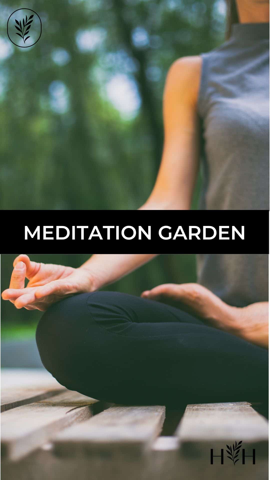 Meditation garden via @home4theharvest