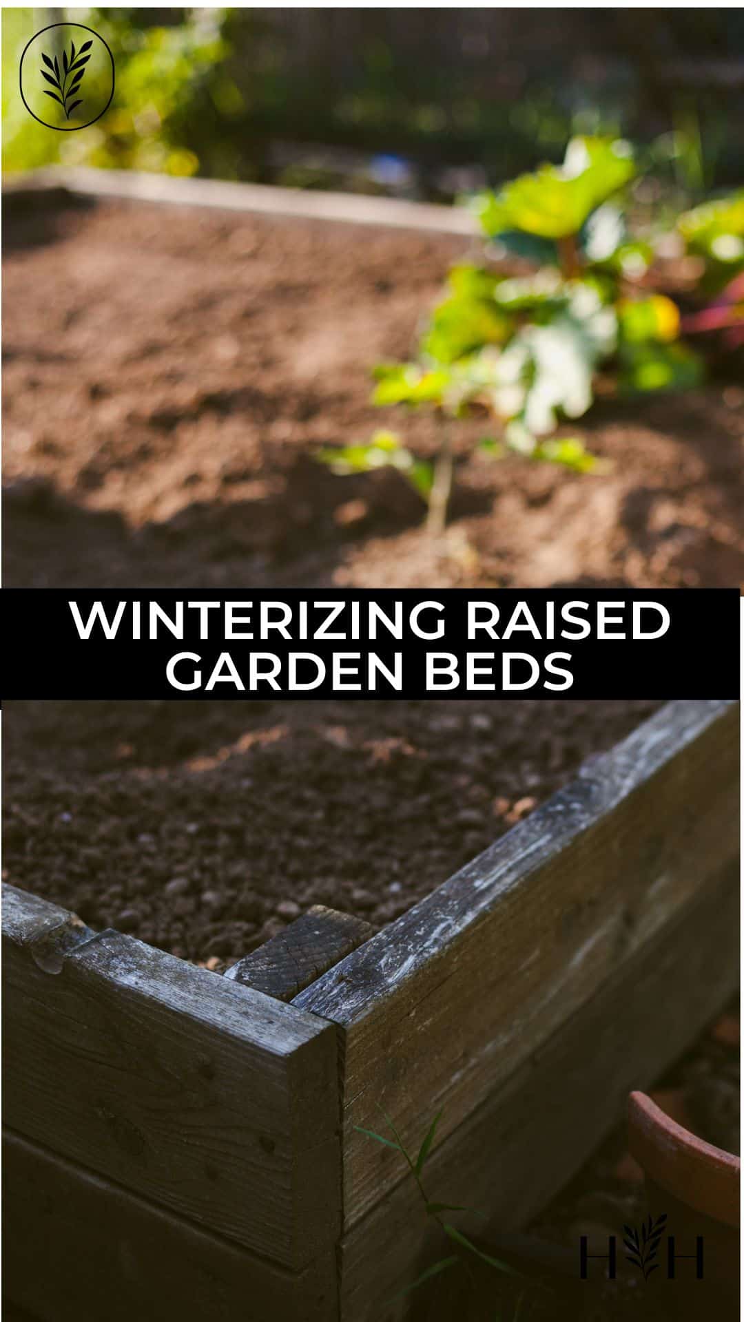 Winterizing raised garden beds via @home4theharvest