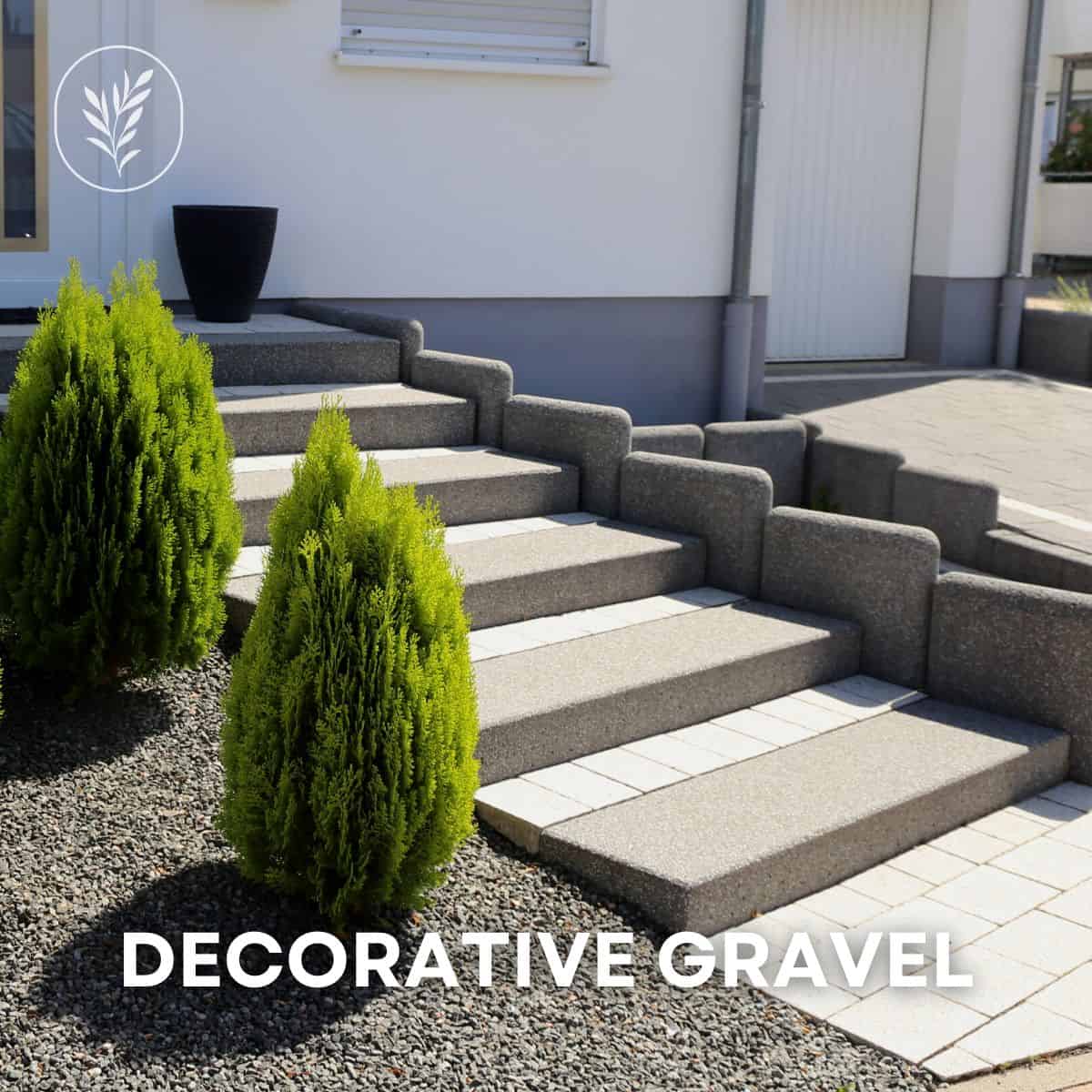 Decorative gravel via @home4theharvest