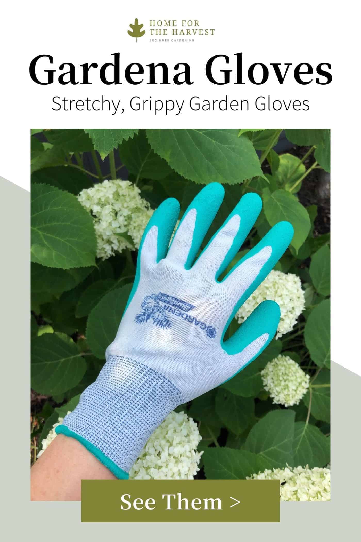 Gardena Gloves for Gardening via @home4theharvest