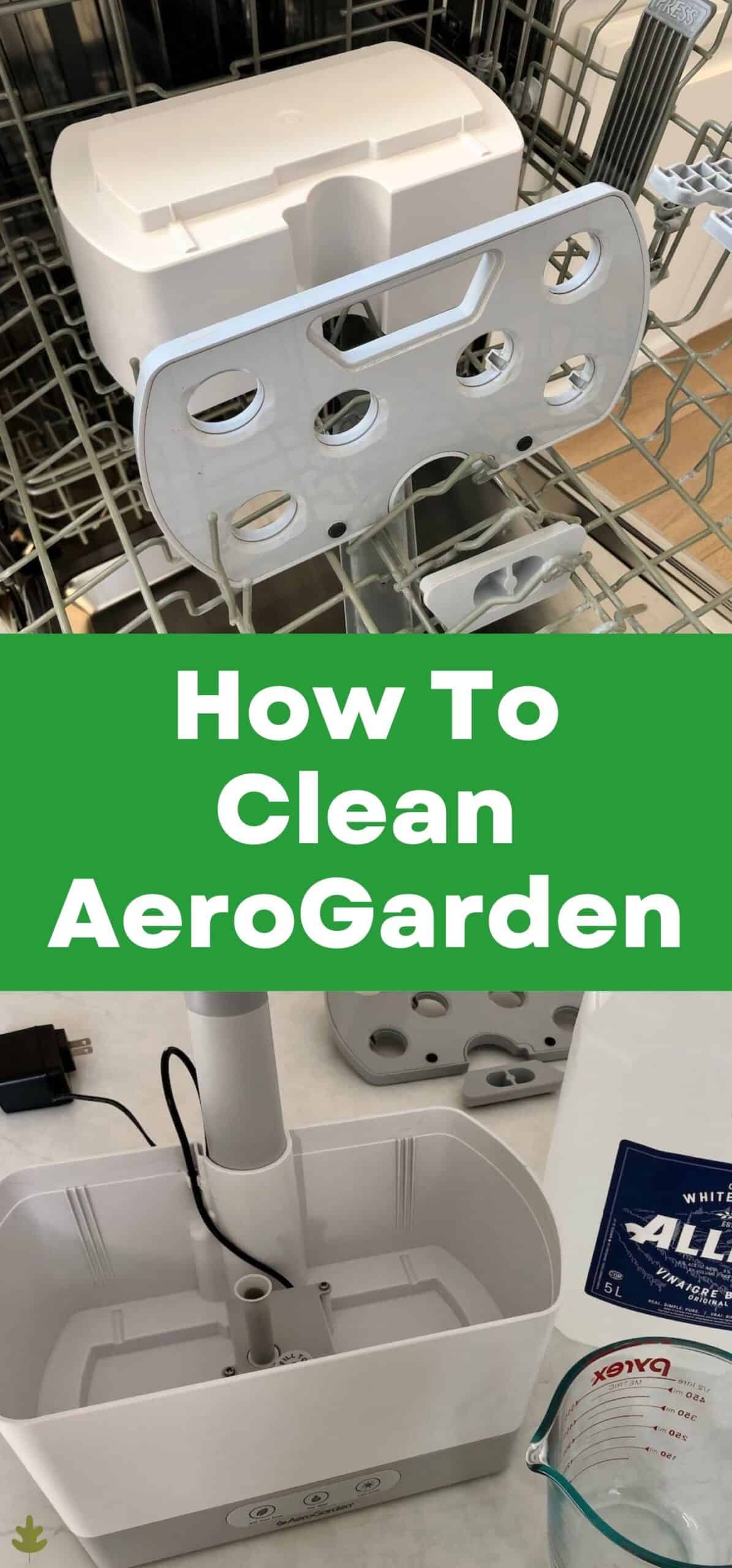 How to clean aerogarden via @home4theharvest