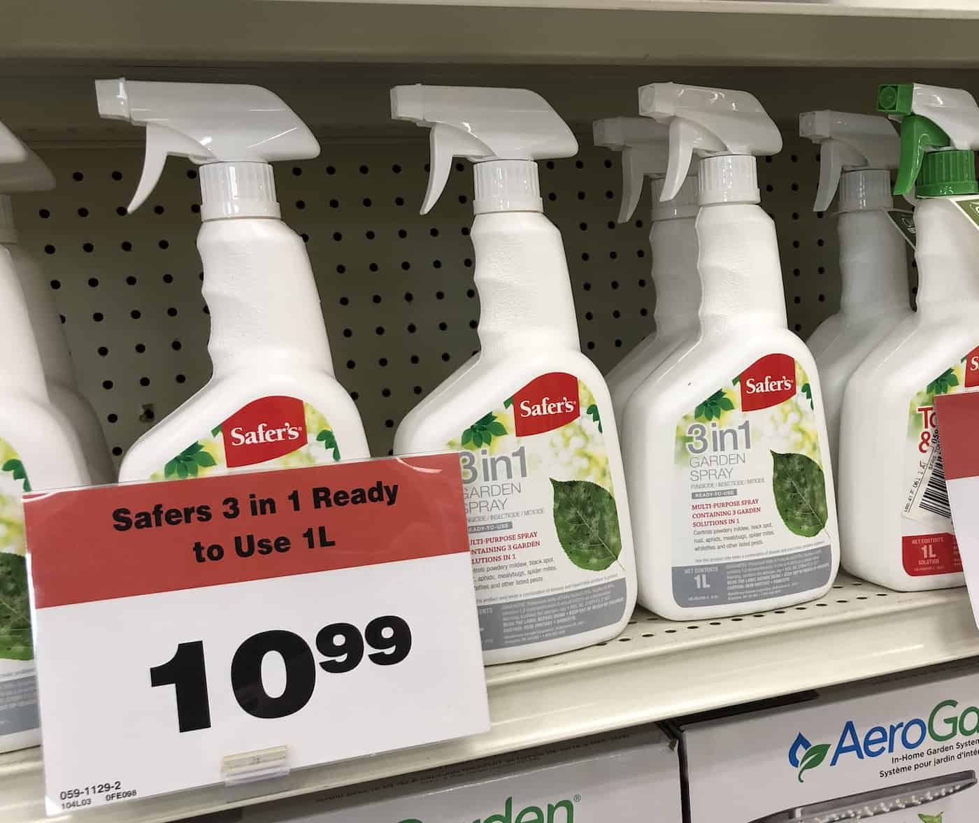 Organic pest spray - safer brand 3-in-1 insecticide