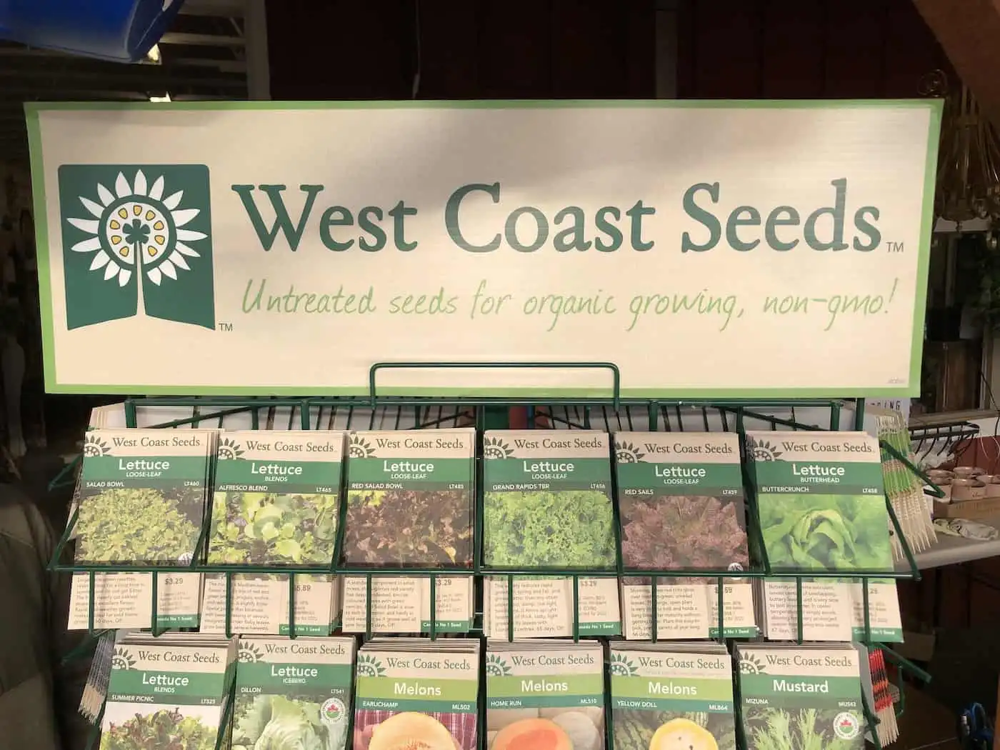 West coast seeds