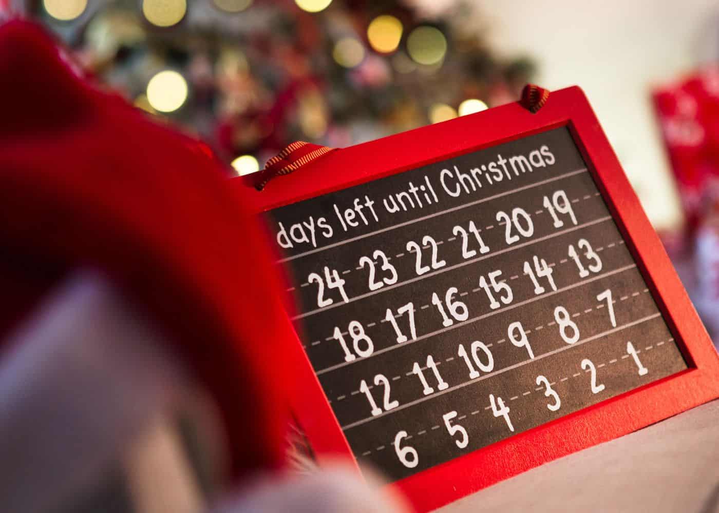 Countdown to christmas