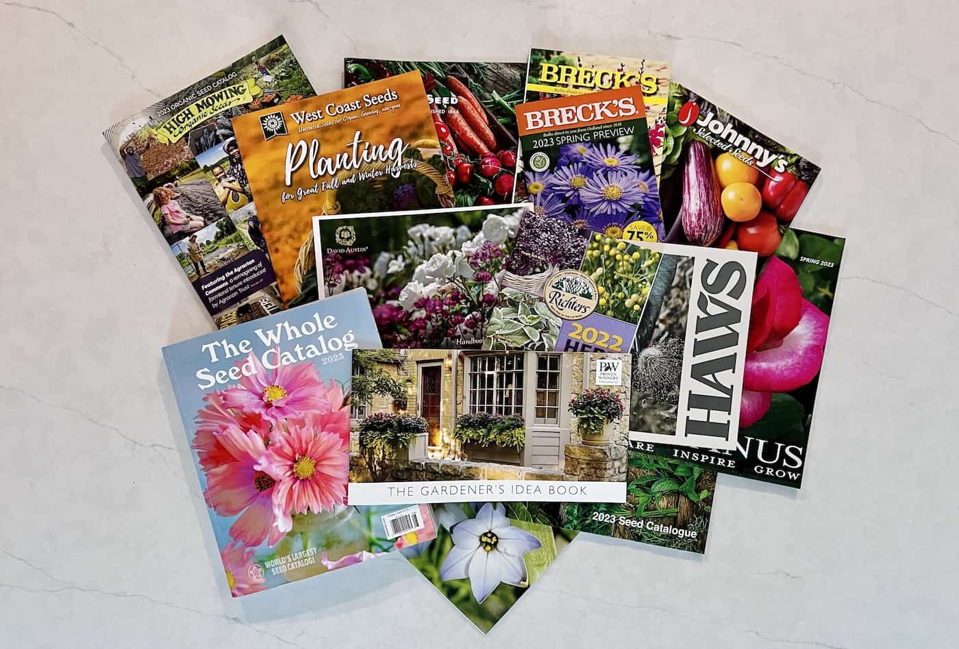 Garden catalogs