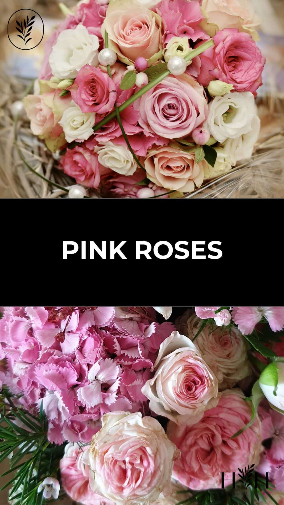 Pink roses via @home4theharvest