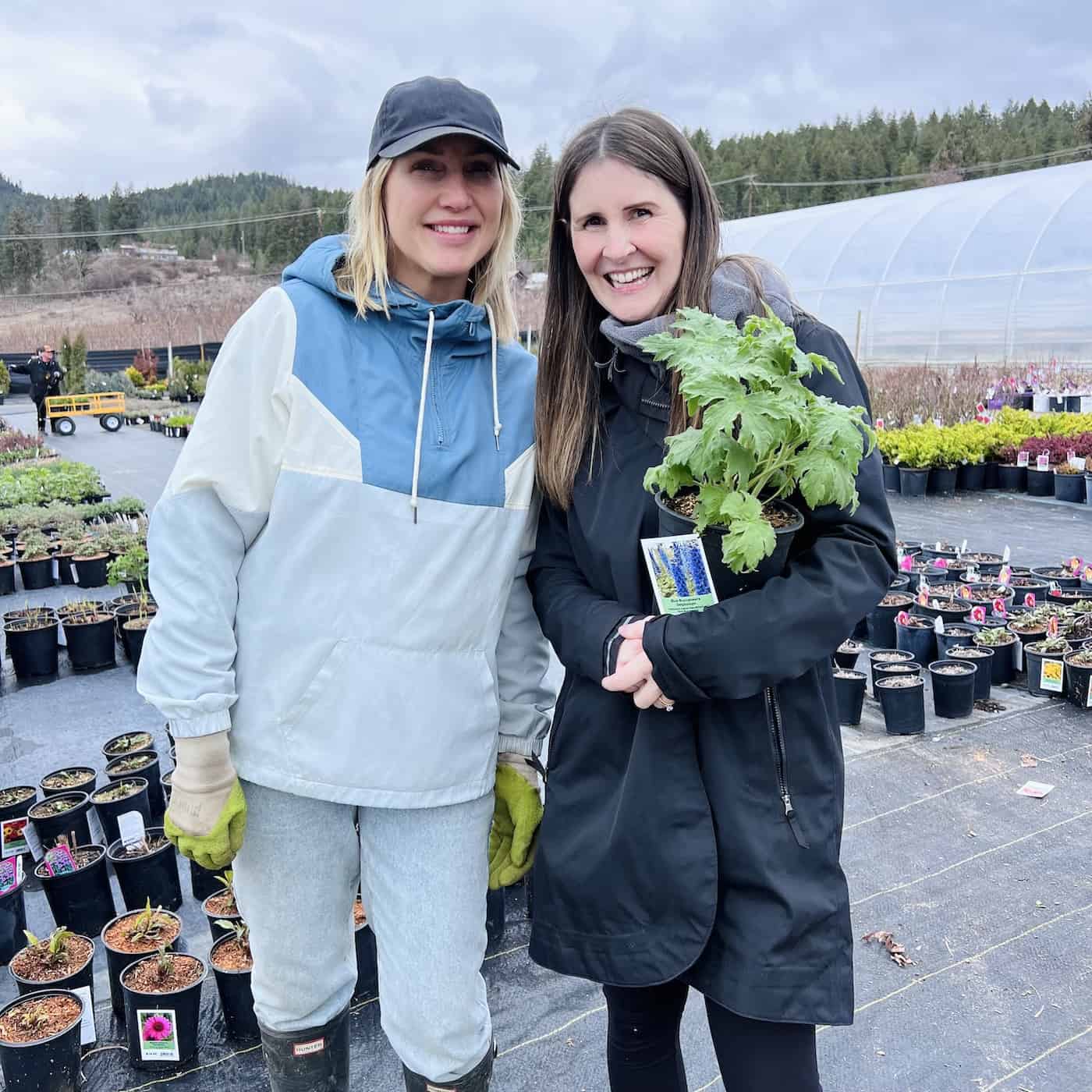 Planting flowers in april - anna from kel lake garden center with mary jane duford