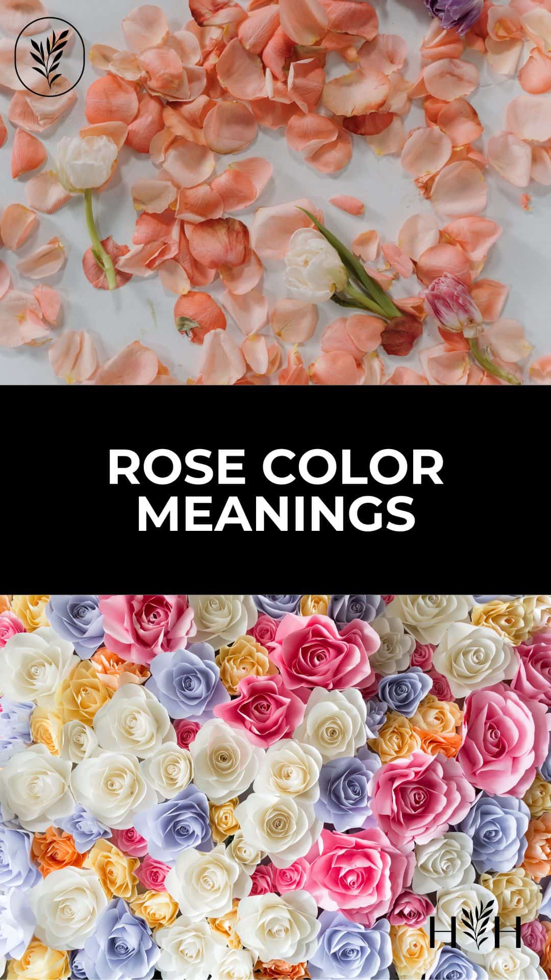 Rose color meanings via @home4theharvest