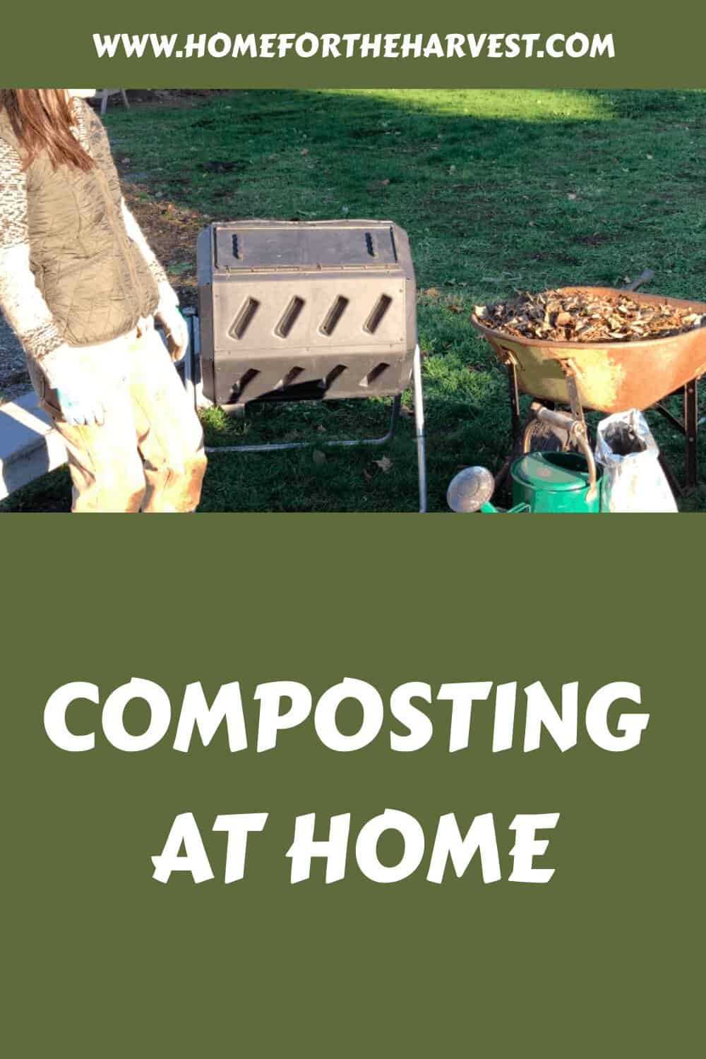 Composting at home generated pin 8254