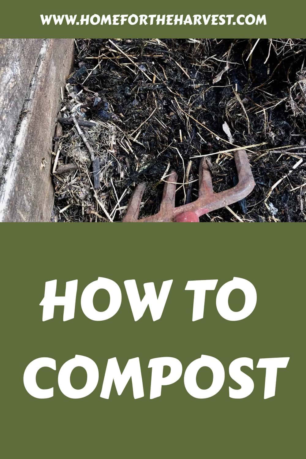 How to compost generated pin 6671